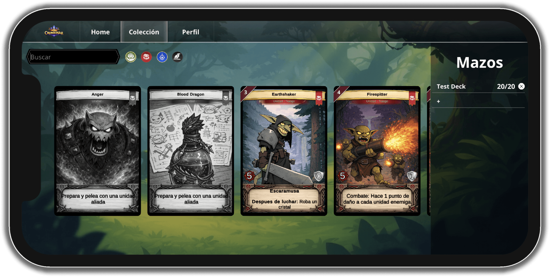 Crownwar Collection Builder